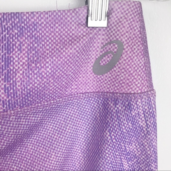 OASICS purple knee Leggings Size M - Picture 4 of 10